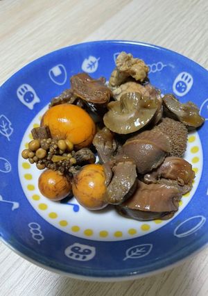 鳥モツ煮（きんかん）-レシピのメイン写真
