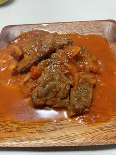 牛スネ肉のトマト煮込み-レシピのメイン写真