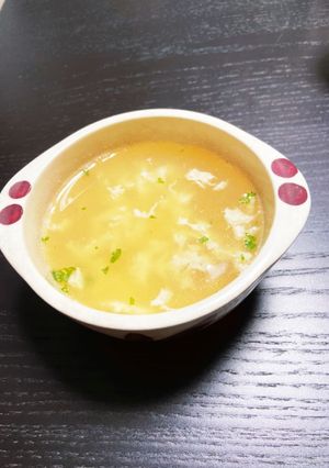 簡単☆残ったパン粉と卵で！チーズスープ-レシピのメイン写真