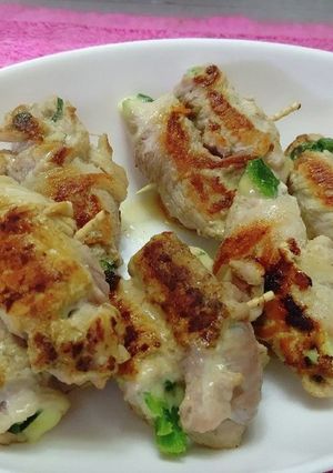 ほうれん草とスライスチーズの肉巻き-レシピのメイン写真