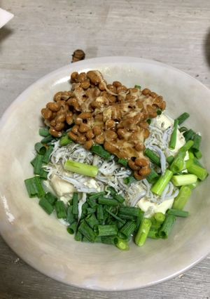 納豆しらすやっこ-レシピのメイン写真