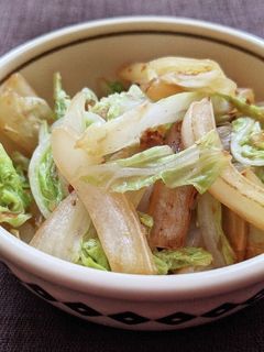 白菜のおかか醤油炒め-レシピのメイン写真