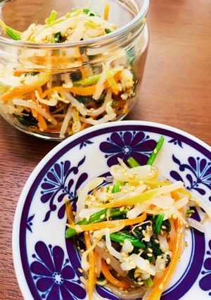 もやしとほうれん草のナムル-レシピのメイン写真