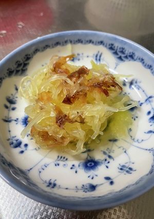 素麺カボチャの酢の物-レシピのメイン写真