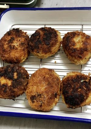 瓶詰めご飯のお供で味付きチーズコロッケ-レシピのメイン写真
