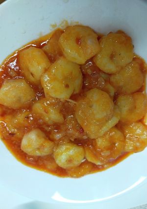 家事ヤロウ「喜山飯店風エビチリ」-レシピのメイン写真