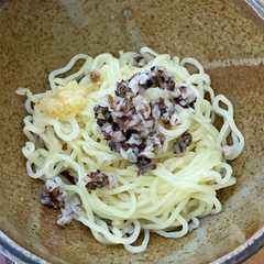 รูปของ ヘルシー！そば茶殻まぜそば