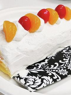 クレープ生地ロールケーキ風-レシピのメイン写真
