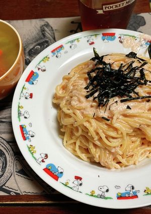 明太子パスタ-レシピのメイン写真
