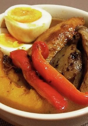 ◆簡単♡手羽先と野菜のスープカレー◆-レシピのメイン写真