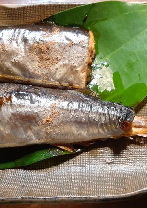 さんまの塩焼き ワタにヒハツ(ピパーツ)-レシピのメイン写真
