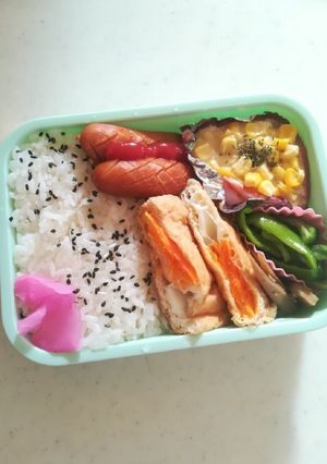 妹弁当 2021.10.04-レシピのメイン写真