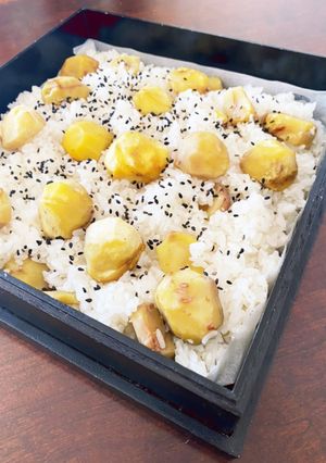 秋の味覚♡栗ご飯-レシピのメイン写真
