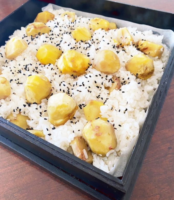秋の味覚♡栗ご飯-レシピのメイン写真