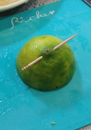 レモンを無駄なくスライスする方法-レシピのメイン写真