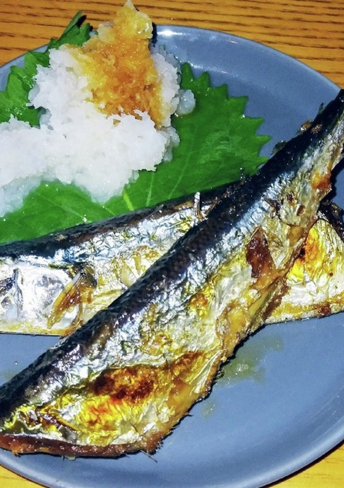 今が旬！秋刀魚の塩焼き　グリルで簡単-レシピのメイン写真