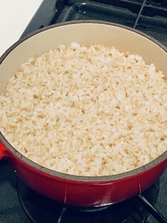 ル・クルーゼで炊く美味しい玄米-レシピのメイン写真