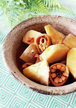 缶短！イカす秋の里芋煮…ああ美味し-レシピのメイン写真