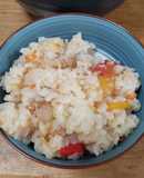冷凍食品プルコギ使った簡単な炊き込みご飯