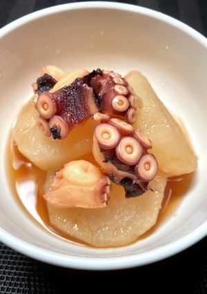 大根と蛸の煮物-レシピのメイン写真