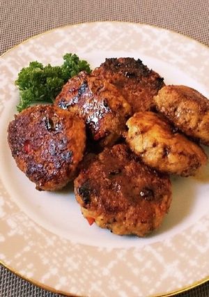 ◆野菜&豆腐in照り焼きハンバーグ◆-レシピのメイン写真