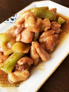 鶏肉と葱の甘辛照りやき-レシピのメイン写真