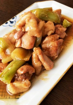鶏肉と葱の甘辛照りやき-レシピのメイン写真