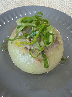 新玉ねぎの肉詰め-レシピのメイン写真
