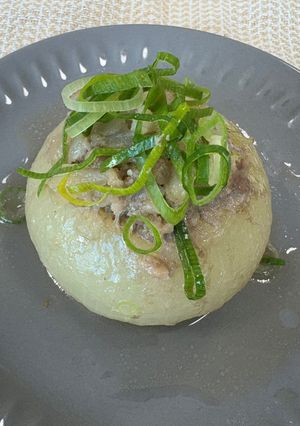 新玉ねぎの肉詰め-レシピのメイン写真