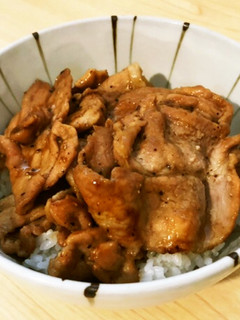 【簡単】蒲焼のタレで豚丼-レシピのメイン写真