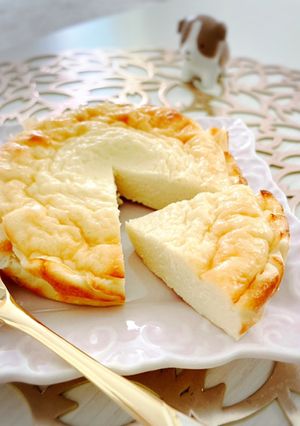 罪悪感ゼロ♪カッテージチーズケーキ♡-レシピのメイン写真