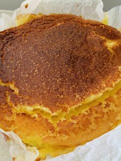 卵3個で作る簡単バスク風チーズケーキ♡-レシピのメイン写真