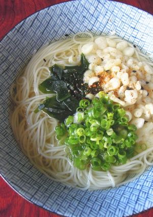 １人分７分で作る、簡単にゅうめん-レシピのメイン写真
