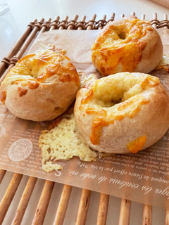 HB☆全粒粉のチーズベーグル-レシピのメイン写真
