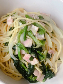 ≪簡単≫即席◎ほうれん草パスタ-レシピのメイン写真
