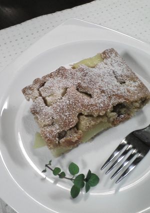 簡単！！計量カップで作るりんごケーキ♪-レシピのメイン写真