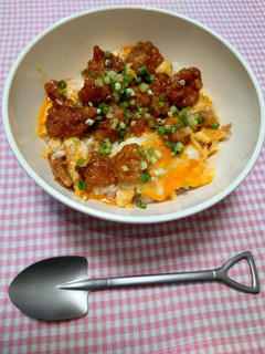 簡単☆お手軽罪なきからあげ丼♩-レシピのメイン写真
