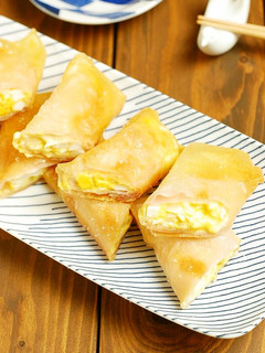 めっちゃ美味しい♡ハムたまチーズの春巻き-レシピのメイン写真