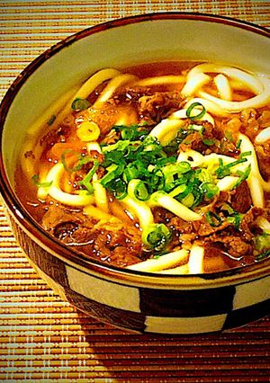 初心者必見！余った牛丼で肉うどんリメイク-レシピのメイン写真