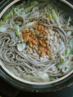 白葱たっぷり納豆蕎麦-レシピのメイン写真