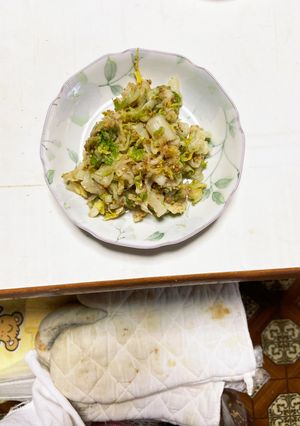 白菜のすりごま韓国風-レシピのメイン写真