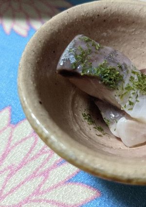 お刺身の塩レモン漬け☆超簡単お酒のお供☆-レシピのメイン写真