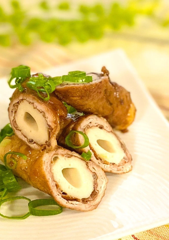 ちくわの肉巻き照り焼きカレー風味-レシピのメイン写真