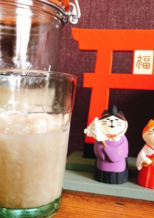 炊飯器で甘酒♡麹と水だけ！乾燥麹or生麹-レシピのメイン写真