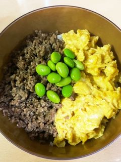 簡単!そぼろ丼-レシピのメイン写真