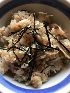 舞茸とツナの炊き込みご飯-レシピのメイン写真