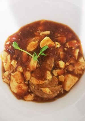 肉豆腐チリ-レシピのメイン写真
