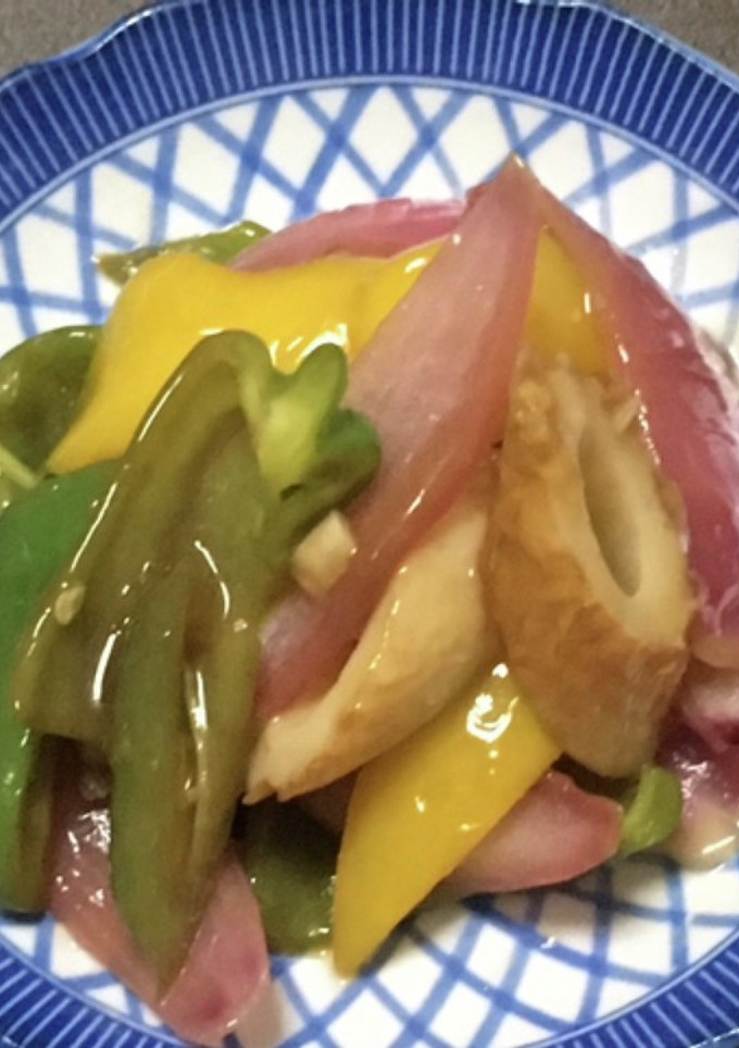 ちくわの甘酢炒め-レシピのメイン写真