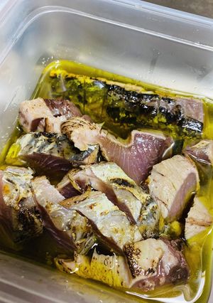 鰹のたたきのオリーブオイル漬け-レシピのメイン写真