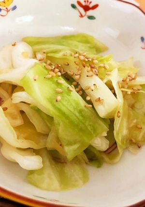 簡単◎にんにく塩ダレキャベツ-レシピのメイン写真
